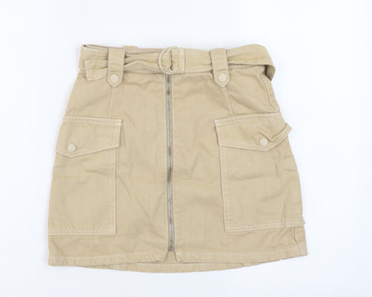 Womens UK Size 6 Topshop Cargo  Skirt