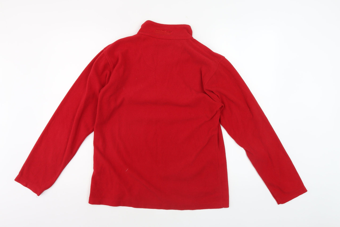Regatta Women's Red Mock Neck Pullover Sweater Size 10