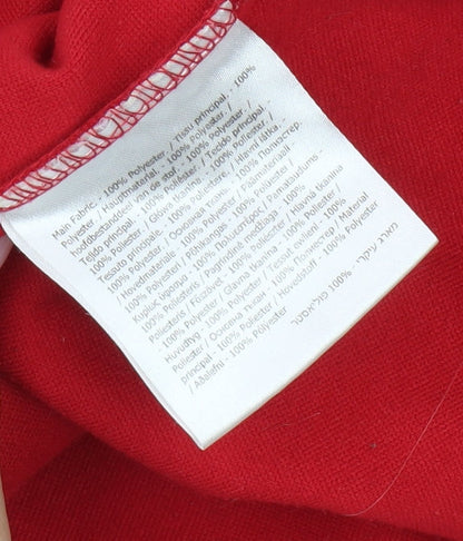 Regatta Women's Red Mock Neck Pullover Sweater Size 10