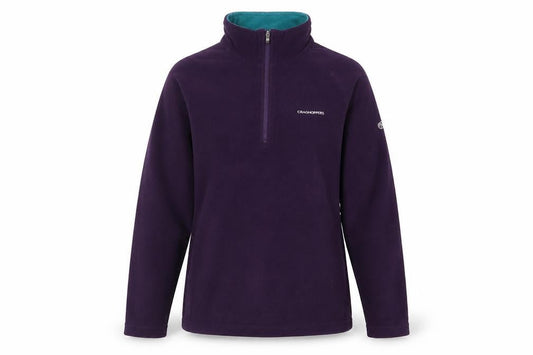 Womens UK Size 8 Craghoppers Purple Full Zip Sweatshirt