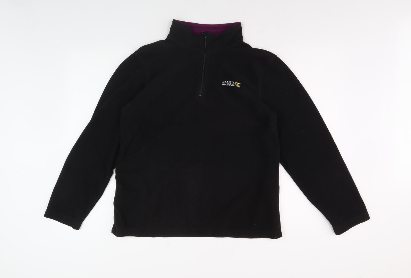 Womens UK Size 14 Regatta Great Outdoors Black Pullover Sweatshirt