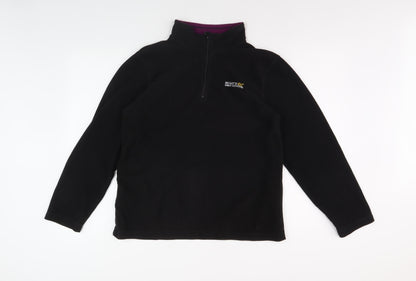 Womens UK Size 14 Regatta Great Outdoors Black Pullover Sweatshirt