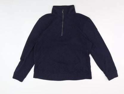 Craghoppers Men's Blue Pullover Jumper, M, High Neck