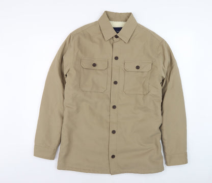Mens UK Size 38 Brook Taverner Beige Basic Jacket
