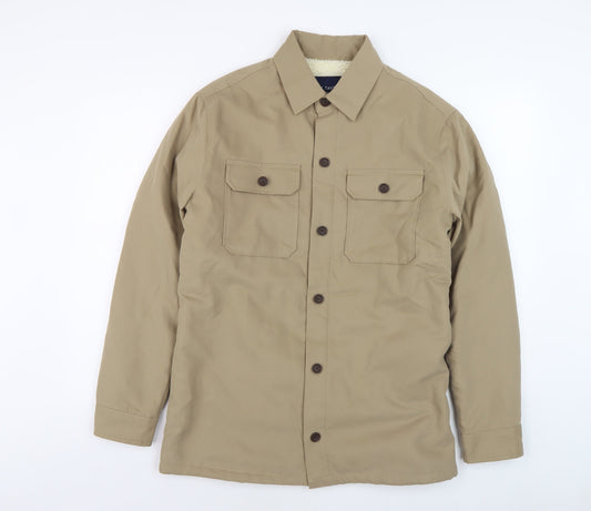 Mens UK Size 38 Brook Taverner Beige Basic Jacket