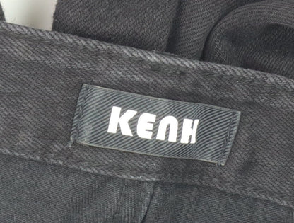 KEN Studio Men's Black XL Denim Jeans