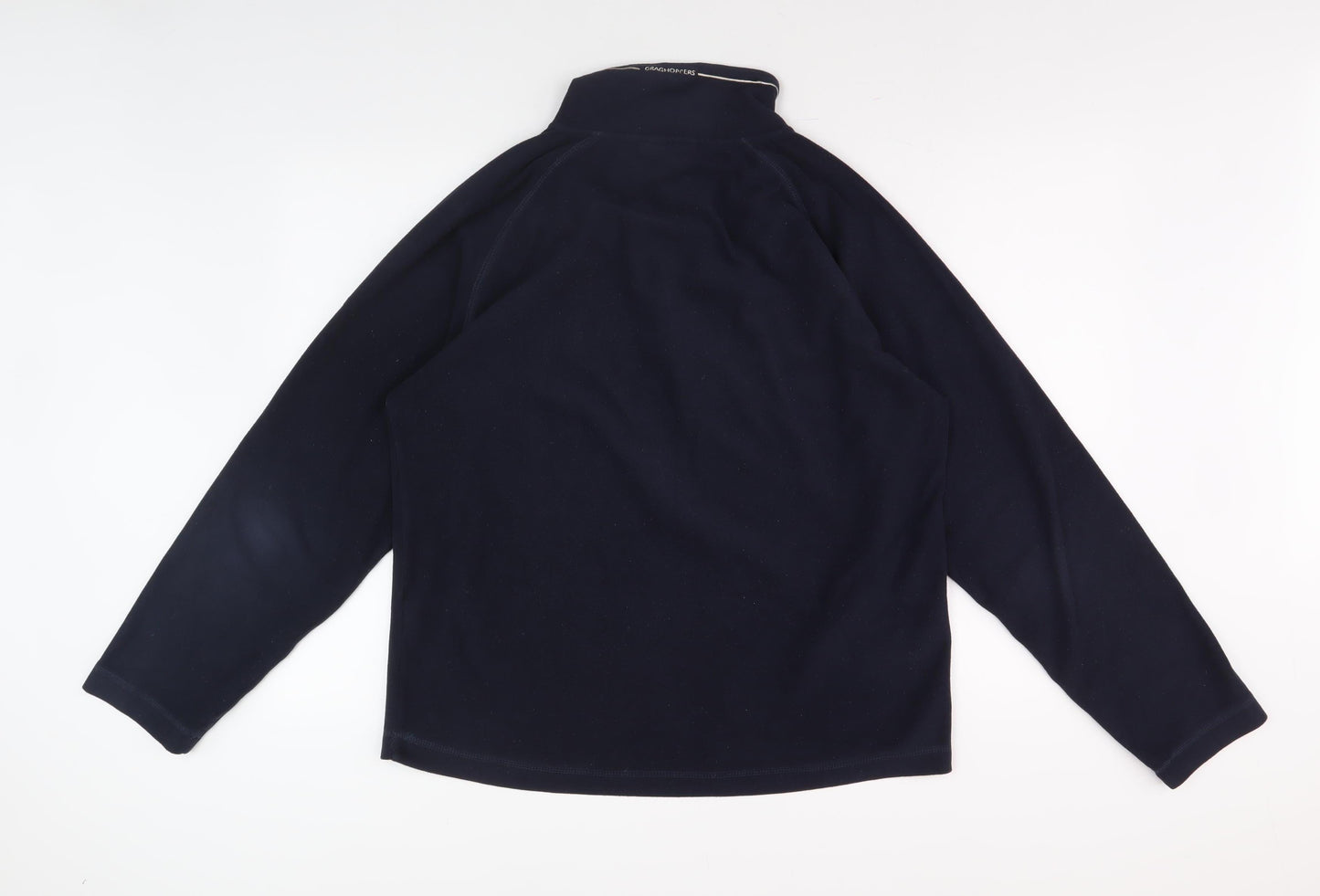 Mens UK Size M Craghoppers Blue 1/4 Zip Sweatshirt
