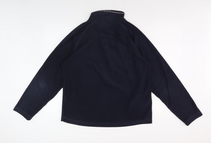 Mens UK Size M Craghoppers Blue 1/4 Zip Sweatshirt