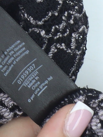 Womens UK Size 16 Per Una Black Basic Blouse