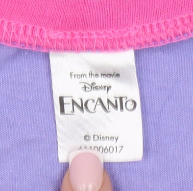 Disney Girls Multicoloured Encanto T-Shirt 8-9 Years
