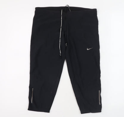 Nike Men's Black Sports Shorts M, Moisture Wicking