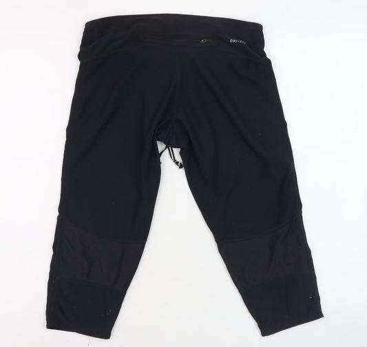 Nike Men's Black Sports Shorts M, Moisture Wicking