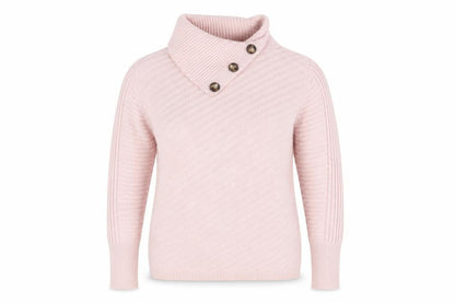 Womens UK Size 12 Roman Pink Pullover Jumper