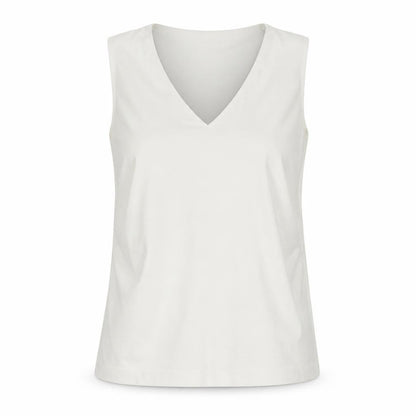 Womens UK Size 12 Marks and Spencer White Basic Tank