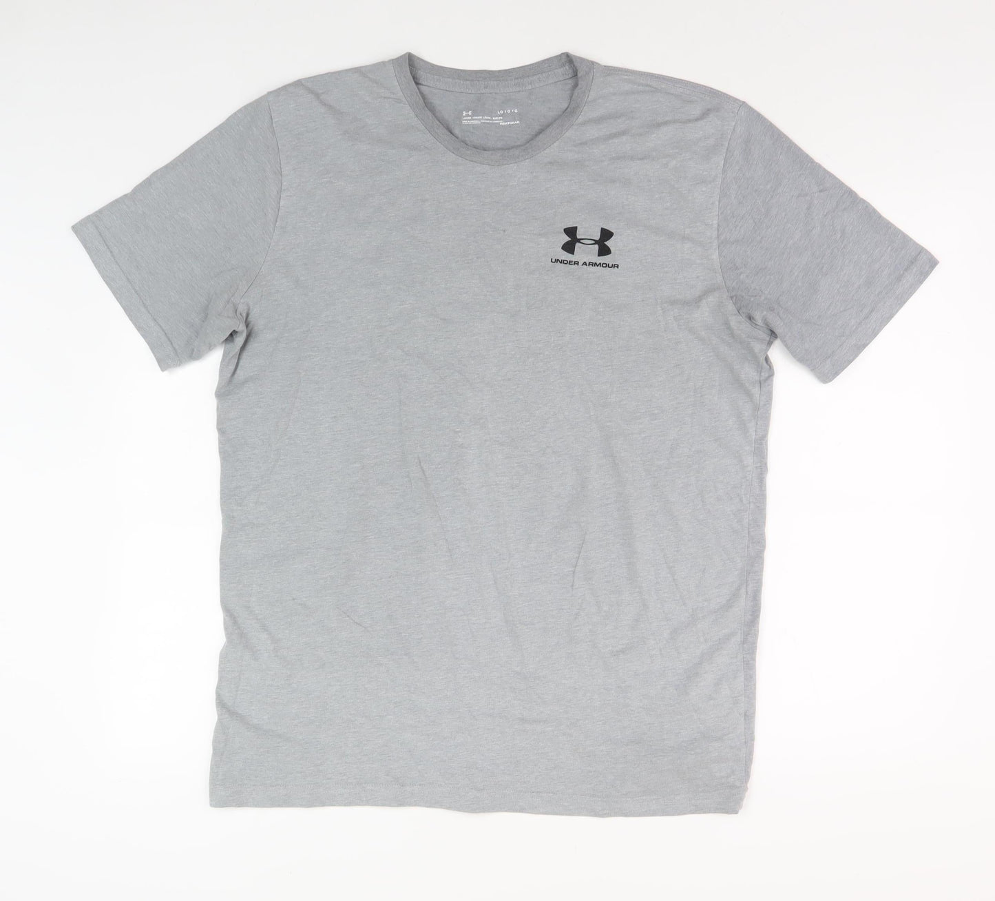 Under Armour Men's Grey Relaxed Fit T-Shirt L