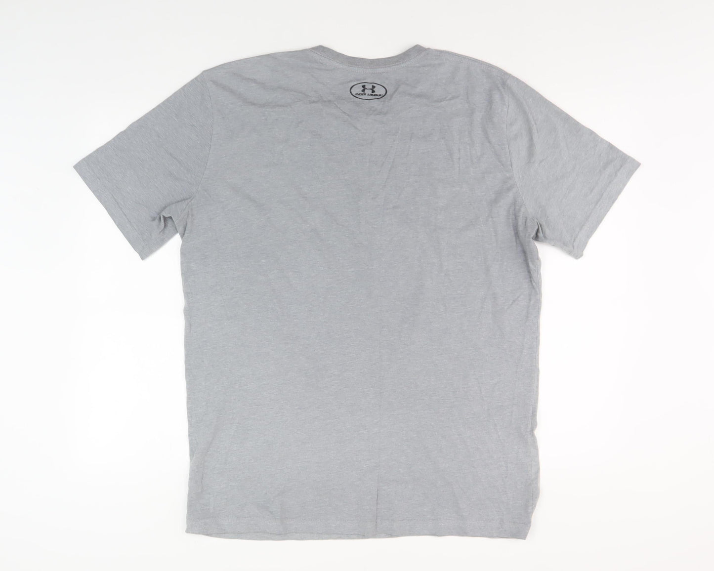 Under Armour Men's Grey Relaxed Fit T-Shirt L