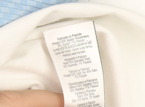 Next Men’s 2XL Blue Colourblock Polo Shirt