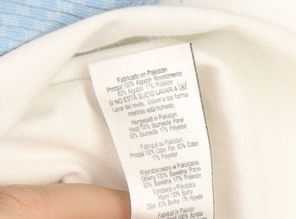 Next Men’s 2XL Blue Colourblock Polo Shirt