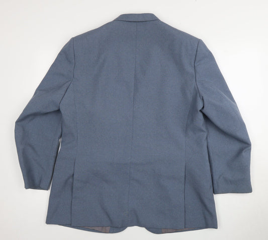 Mens UK Size 42 Varteks Regular Blue Suit Jacket