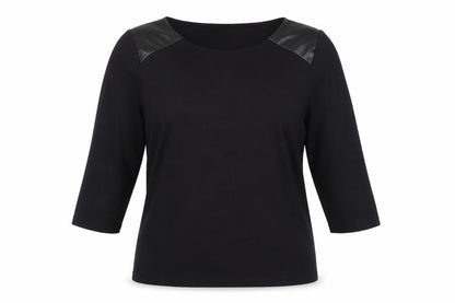 Womens UK Size 18 Marks and Spencer Black Basic Blouse