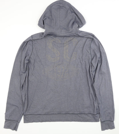 Mens UK Size XL SoulCal & Co Grey Pullover Hoodie