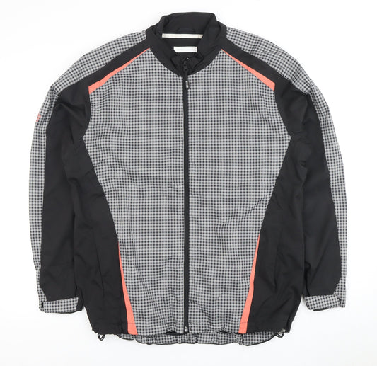 Mens UK Size  Ping Black Basic Jacket
