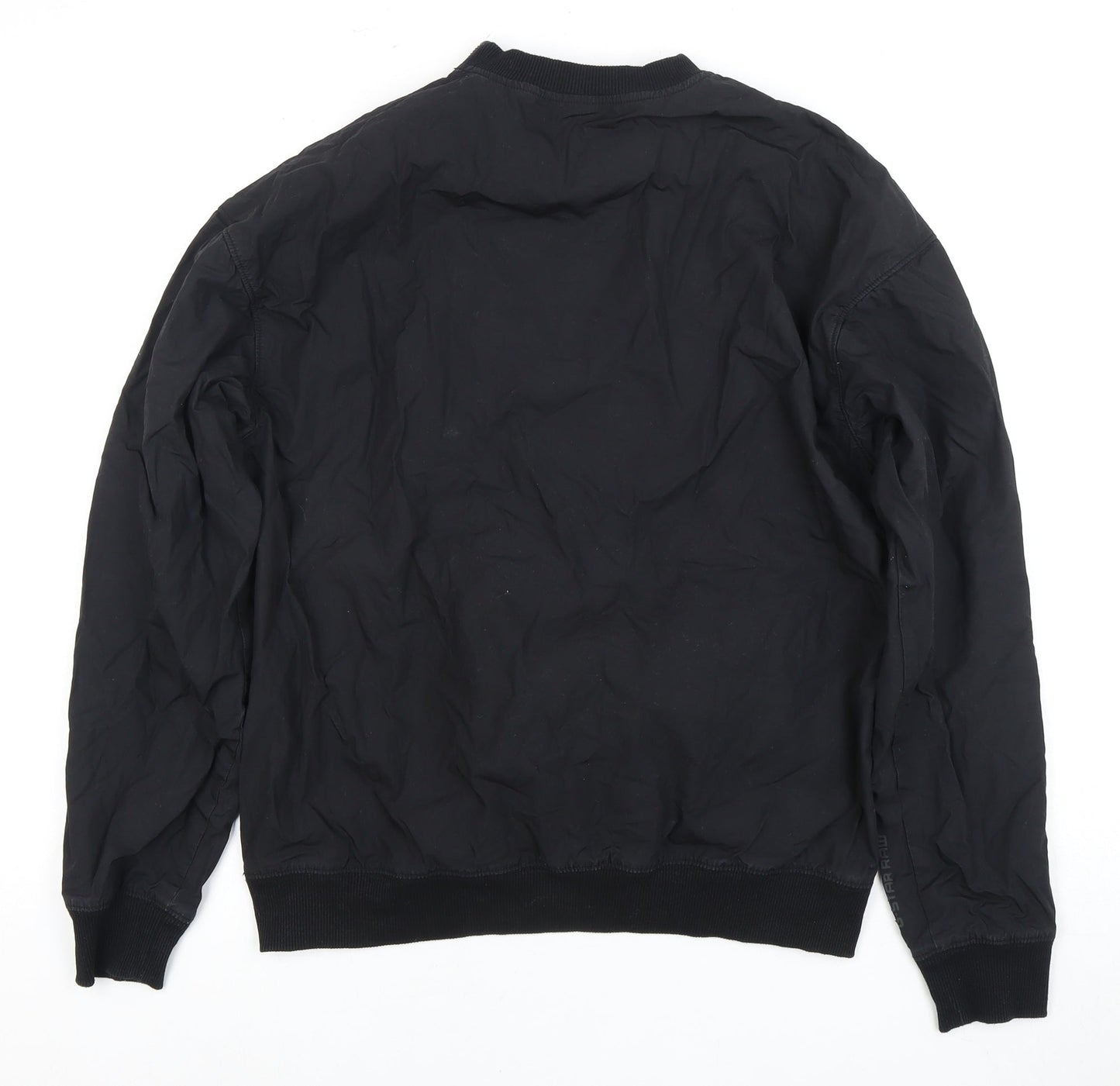 Unisex Adults UK Size S G-Star Raw Black Pullover Sweatshirt
