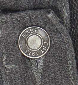 Easy Men's Grey Straight Jeans Size 36/L Regular Fit