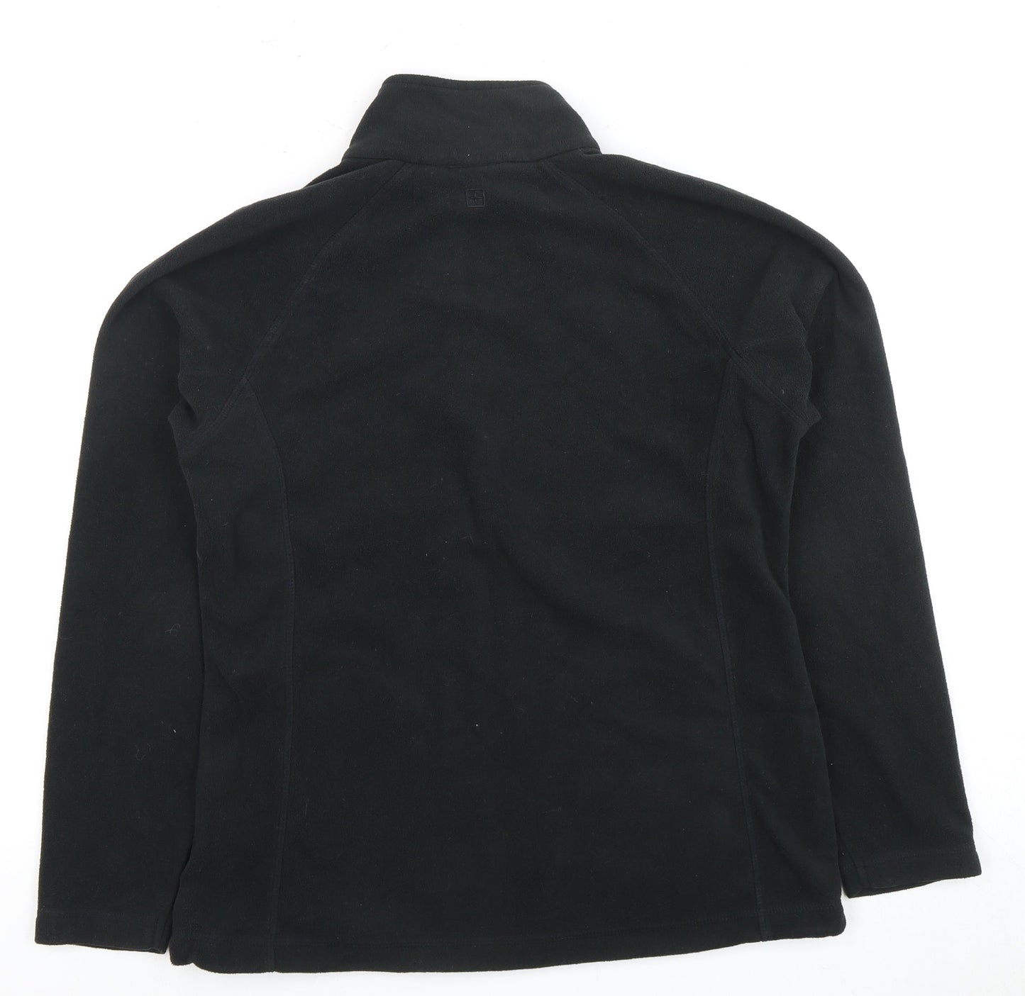 Mountain Warehouse Women's Black Fleece Jacket Size 14