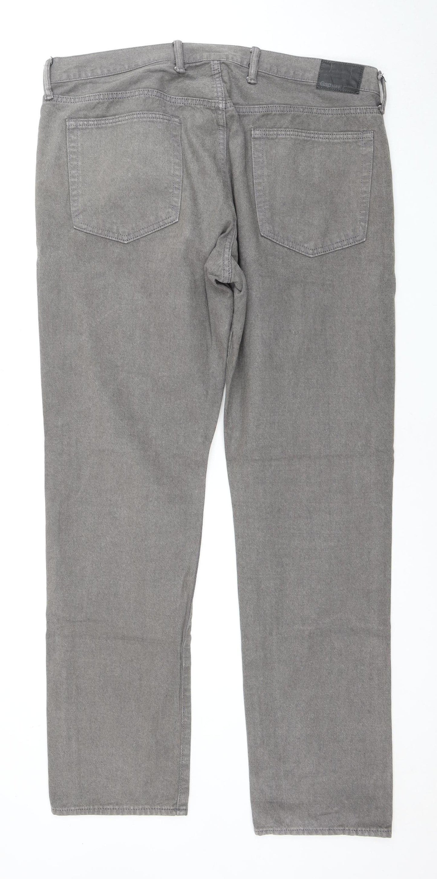 Gap Men's Slim Grey Jeans, Size 36, Slim Fit