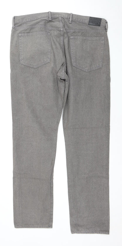 Gap Men's Slim Grey Jeans, Size 36, Slim Fit