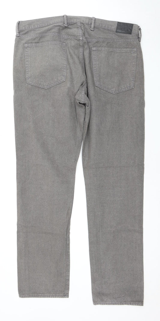 Gap Men's Slim Grey Jeans, Size 36, Slim Fit