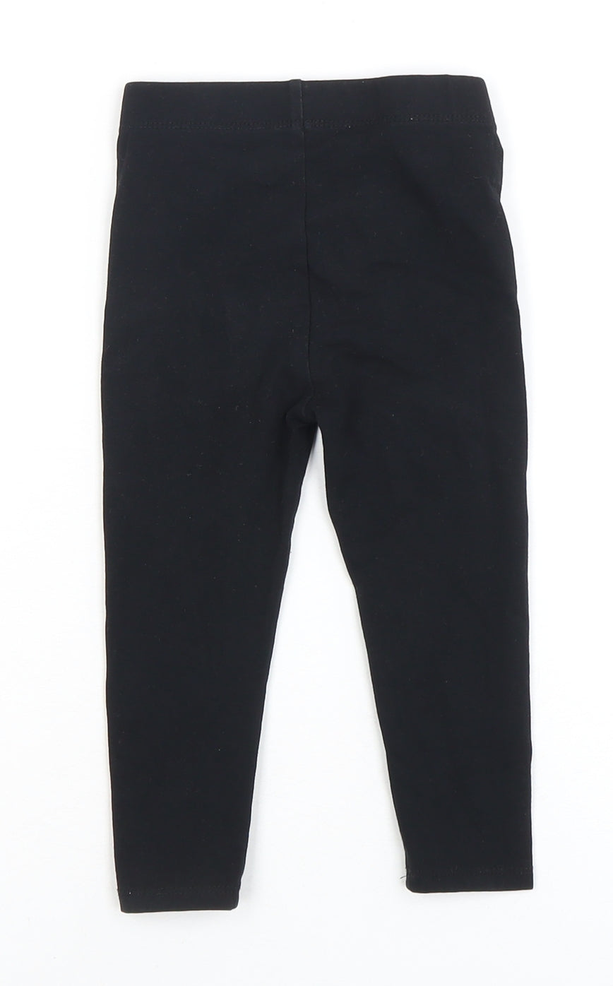Nike Black Leggings, Unisex Baby, 18-24 Months, Sports Style