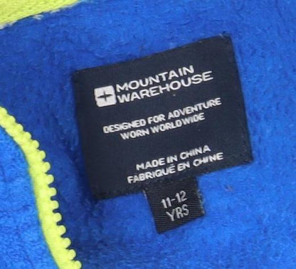 Teens UK Size XS Mountain Warehouse Blue Basic Jacket