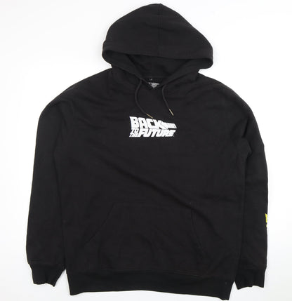 Universal Men’s Black XL Back to the Future Hoodie