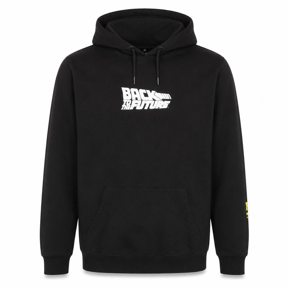 Universal Men’s Black XL Back to the Future Hoodie