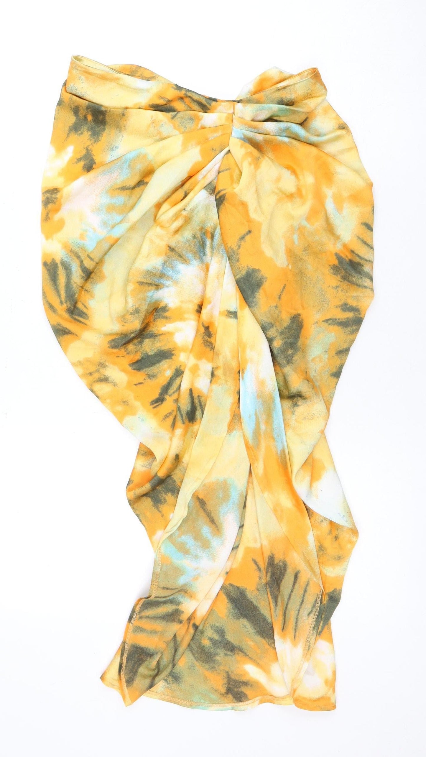 PrettyLittleThing Women's Multicoloured Skirt UK 10