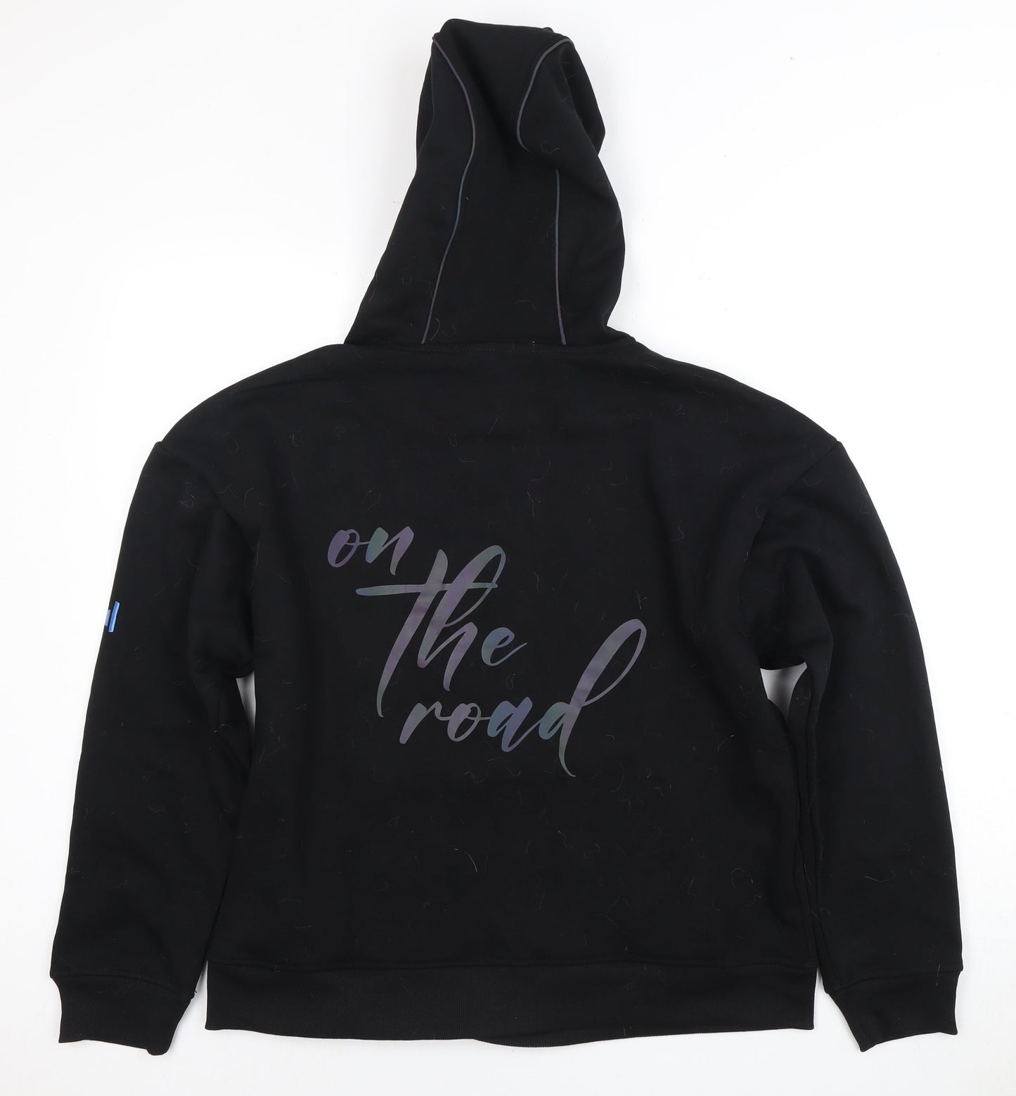 Mens UK Size S Unknown Black Pullover Hoodie