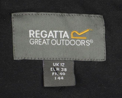 Womens UK Size 12 Regatta Black Puffer Jacket