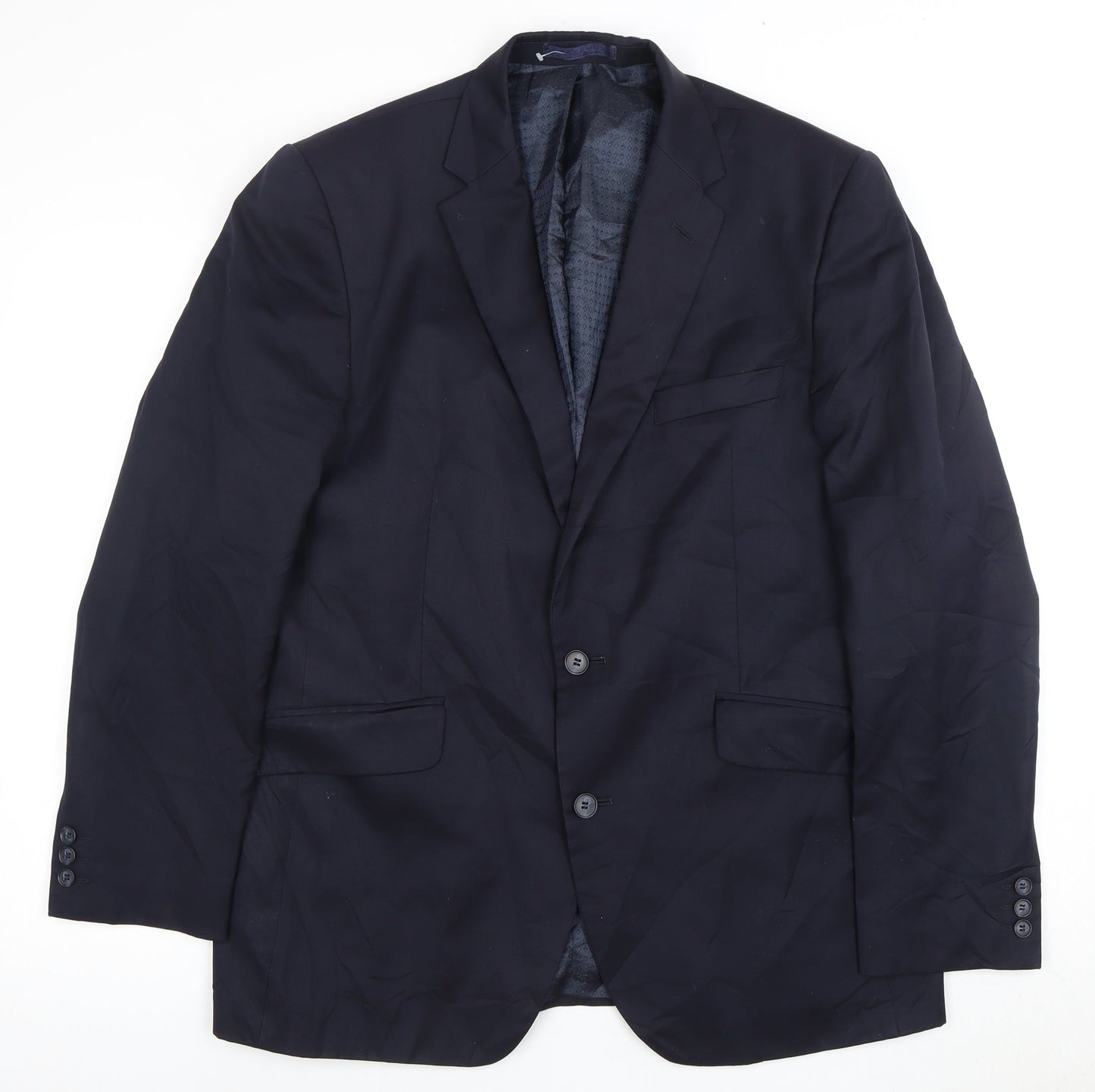 Pierre Cardin Men's Blue Blazer 42 Regular