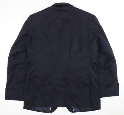 Pierre Cardin Men's Blue Blazer 42 Regular