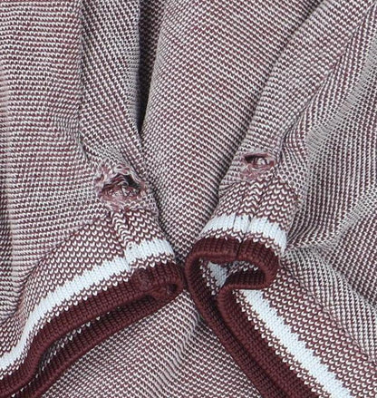 Fred Perry Men's Red Slim Fit Polo Shirt Small