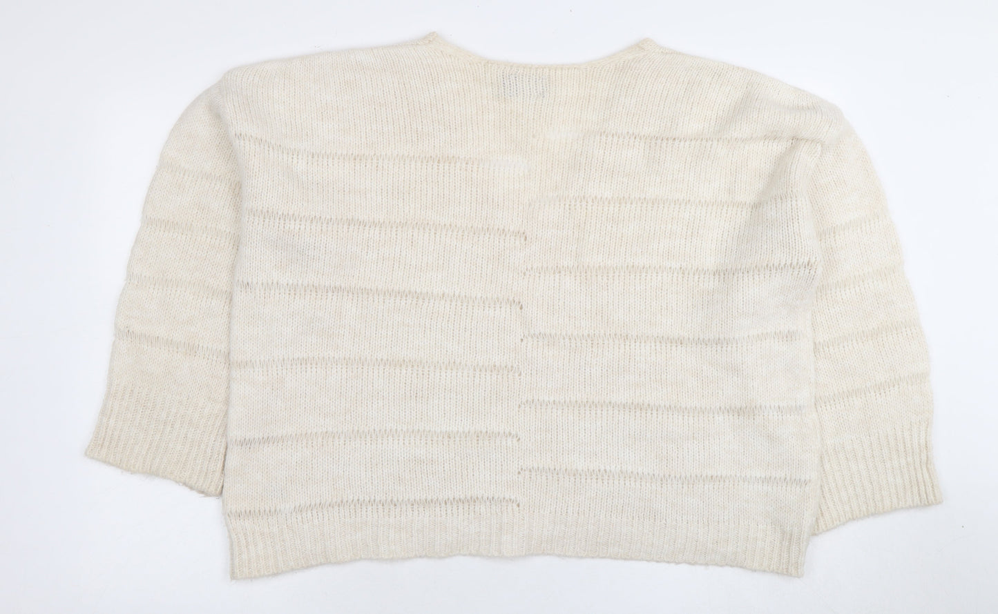 ASOS DESIGN Women's Ivory Pullover Jumper L