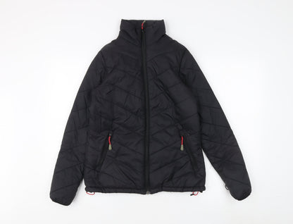 Womens UK Size 8 TOG 24 Black Puffer Jacket