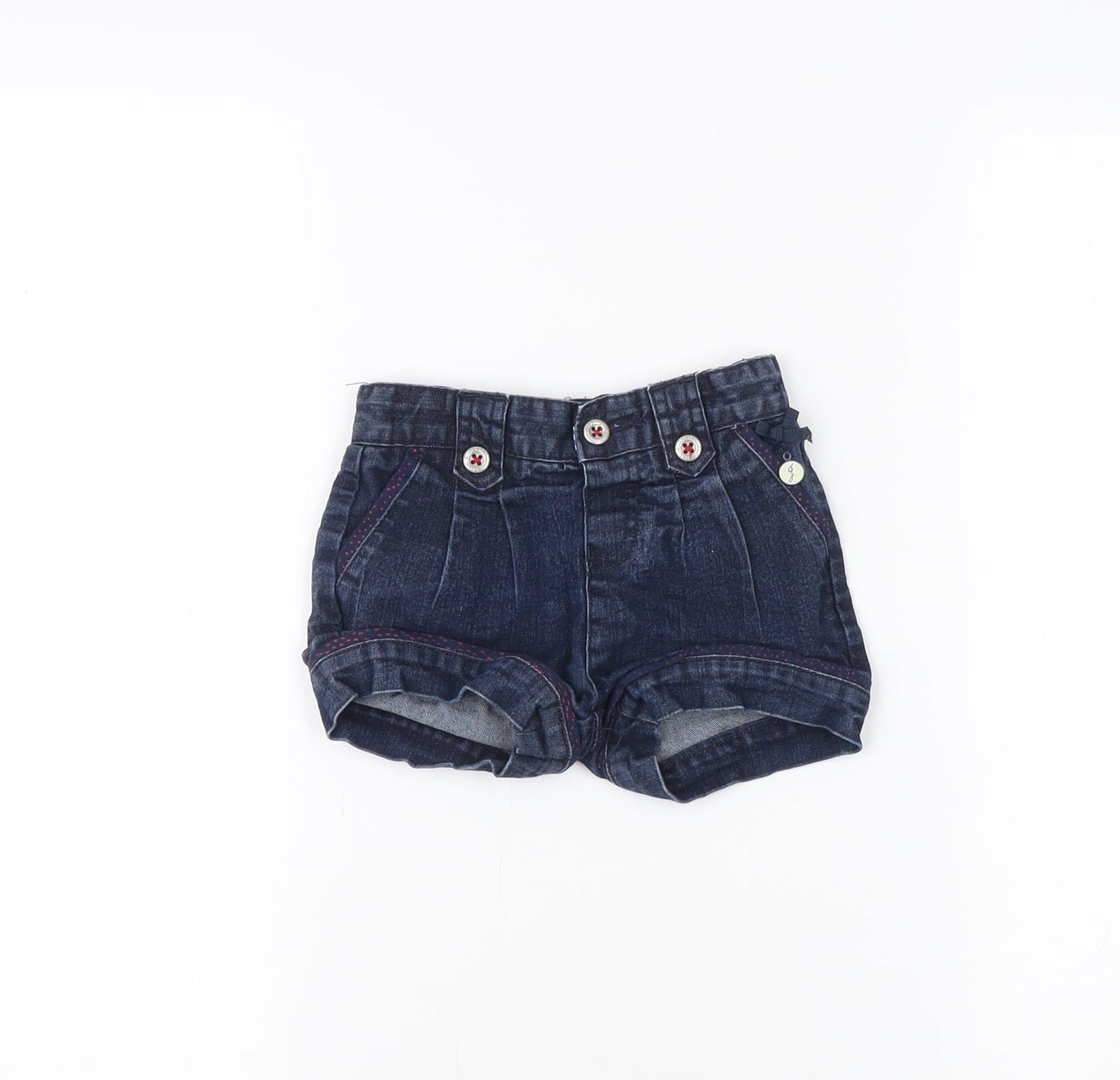 Jasper Conran Unisex Baby Blue Denim Shorts 12-18 Months