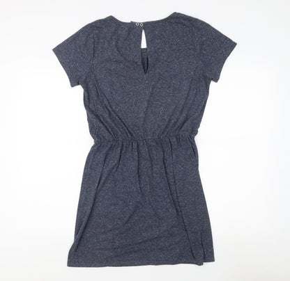 Jacqueline de Yong Blue Women's M Dress, Short Sleeve