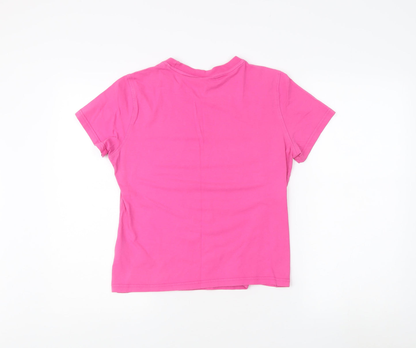 Womens UK Size 14 adidas Pink Basic T-Shirt