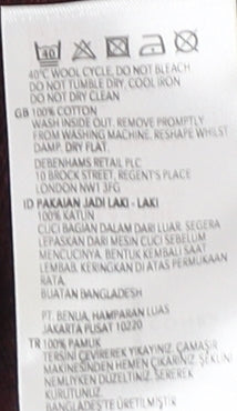 Jasper Conran Men's Red V-Neck Jumper S