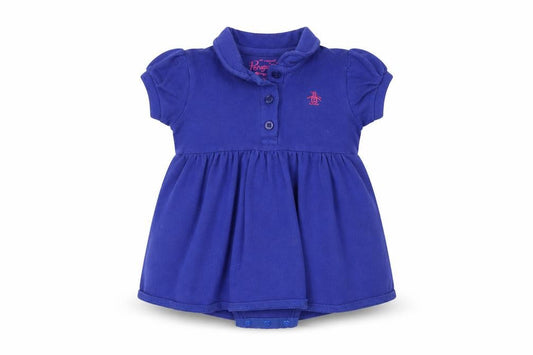 Penguin Unisex Blue Shirt Dress 3-6 Months