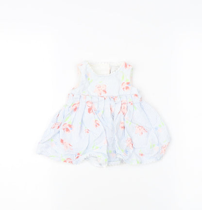 Jasper Conran Floral Dress, Unisex 0-3 Months, Multicoloured